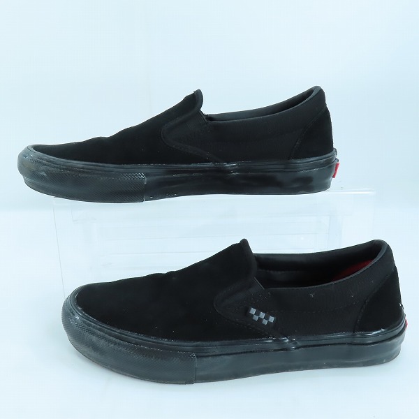 実際に弊社で買取させて頂いたVANS/バンズ SKATE SLIP-ON スリッポン 500714 ブラック 26.5の画像 3枚目