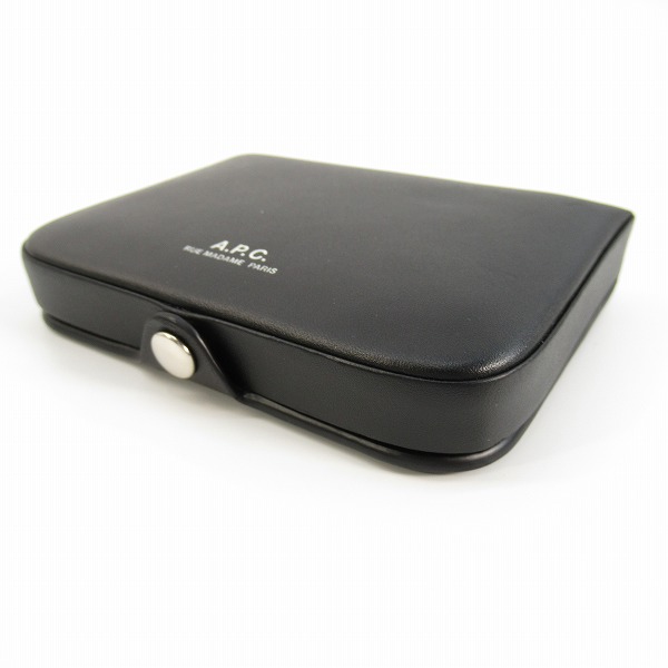 実際に弊社で買取させて頂いたA.P.C./アーペーセー JOSH-PORTEMONNAIE/Josh コインケース カードケース スムースレザー 21-22AW の画像 2枚目