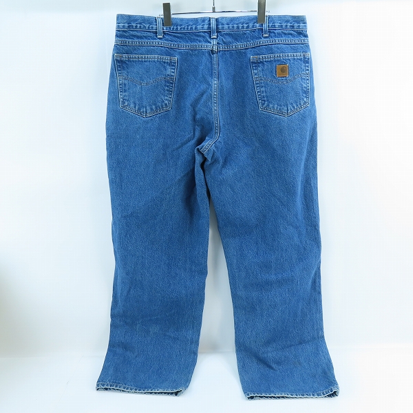 実際に弊社で買取させて頂いたCarhartt/カーハート ジップフライ デニムパンツ/44×34の画像 1枚目
