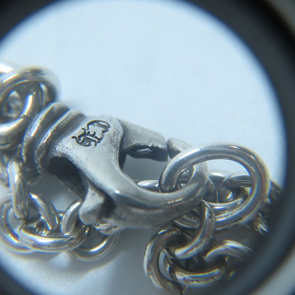実際に弊社で買取させて頂いたCHROME HEARTS/クロムハーツ NEチェーン ネックレス 20inchの画像 4枚目