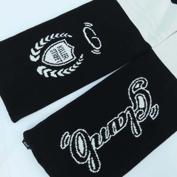 実際に弊社で買取させて頂いた【未使用】glamb/グラム ジービーフーリガンマフラー GB0424/AC08 の画像 4枚目