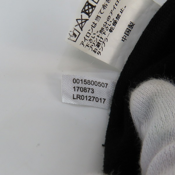 実際に弊社で買取させて頂いたBOUNTY HUNTER/バウンティーハンター  138% Darkness Justice プリントTシャツ Lの画像 5枚目