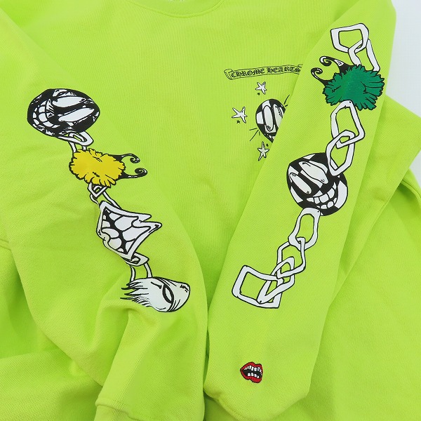 実際に弊社で買取させて頂いたCHROME HEARTS/クロムハーツ 22AW MATTY BOY PPO CHAIN GAME スウェット Mの画像 6枚目