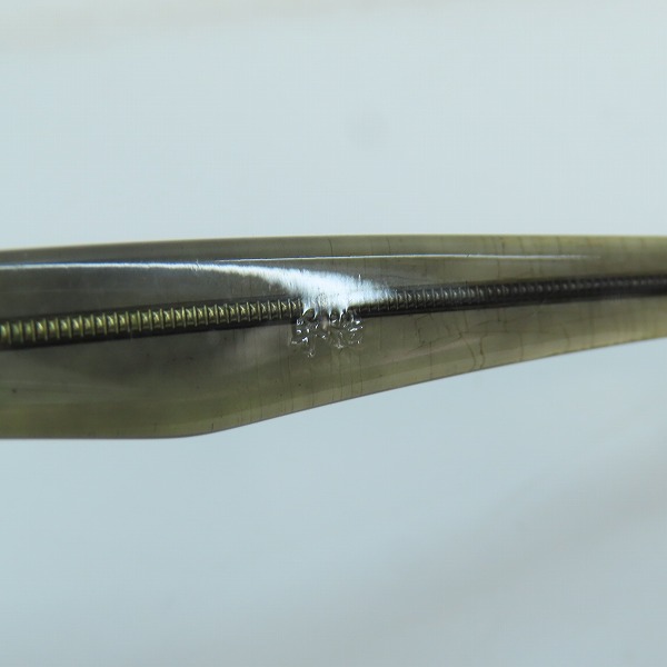 実際に弊社で買取させて頂いた井戸多美男作 手造 アイウエア/メガネフレーム T420-4の画像 5枚目