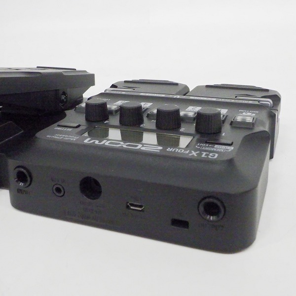 実際に弊社で買取させて頂いたZOOM/ズーム G1X FOUR Ver.v2.00 エレキギター用マルチエフェクター【簡易動作確認済】の画像 4枚目
