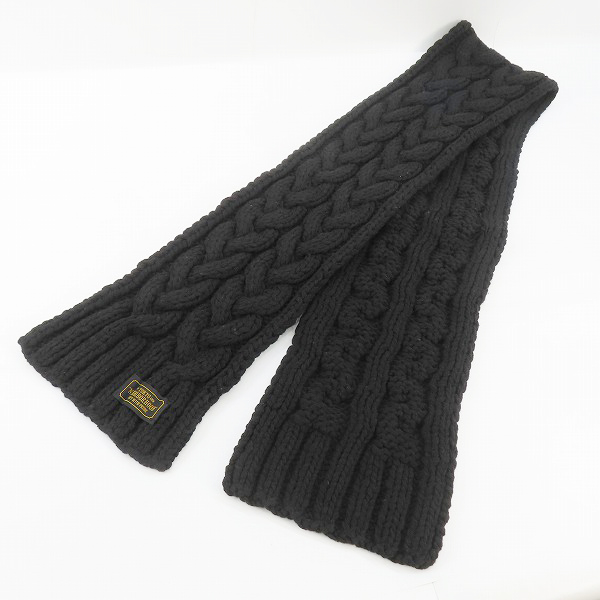 実際に弊社で買取させて頂いたNEIGHBORHOOD/ネイバーフッド フィッシャーマン ニットマフラー 172MANH-AC01の画像 1枚目