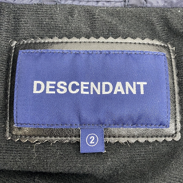 実際に弊社で買取させて頂いたDESCENDANT/ディセンダント 18SS PE NYLON JACKET コーチジャケット/2の画像 2枚目