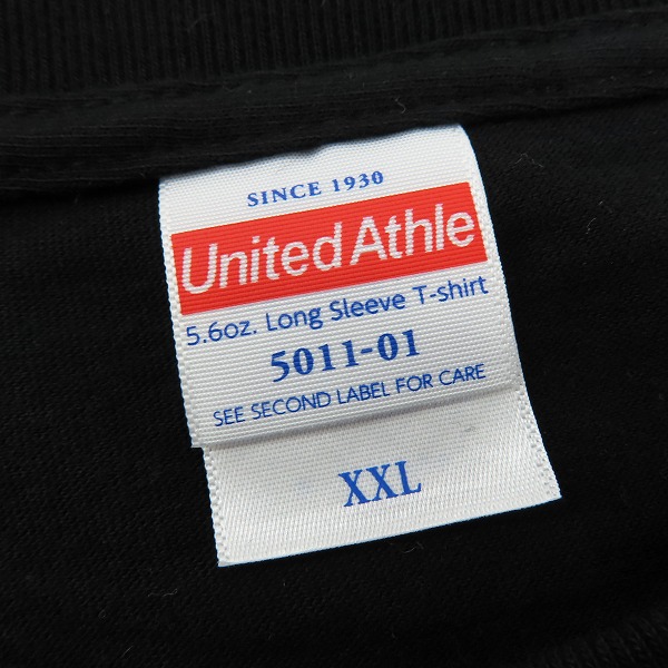 実際に弊社で買取させて頂いたMAXIMUM THE HORMONE/マキシマムザホルモン VENSAN プリント バンドTシャツ ブラック/2XLの画像 2枚目