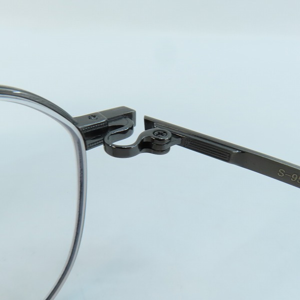 実際に弊社で買取させて頂いた999.9/フォーナインズ TITANIUM アイウェア/眼鏡 S-955Tの画像 4枚目