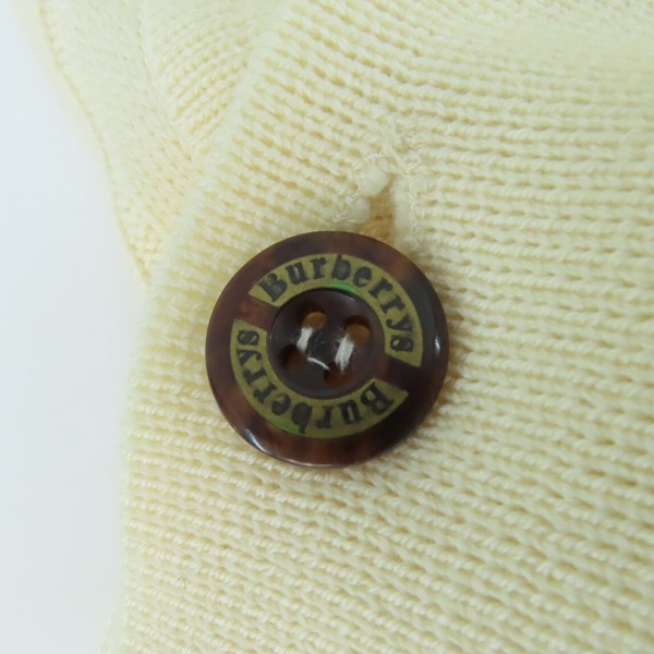実際に弊社で買取させて頂いたBURBERRYS/バーバリーズ ウールニットジャケット 40の画像 3枚目