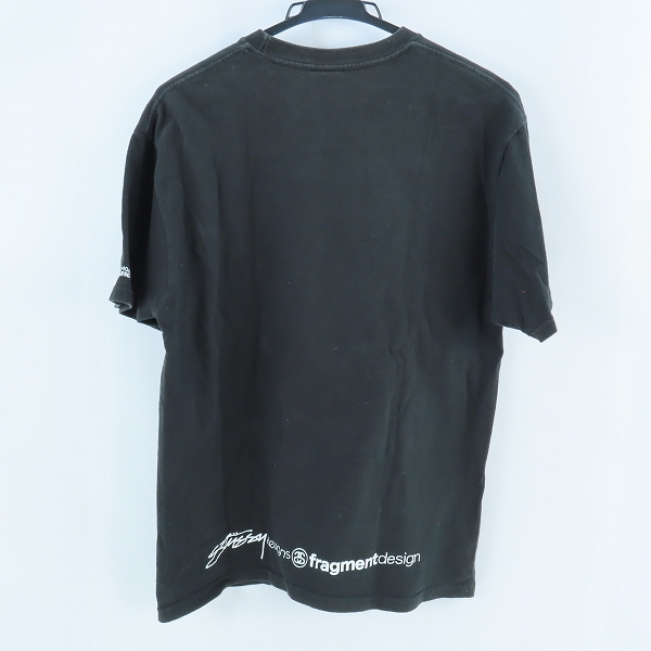 実際に弊社で買取させて頂いたSTUSSY×FRAGMENT DESIGN/ステューシー×フラグメントデザイン 半袖Tシャツ/Mの画像 1枚目