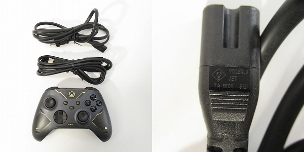 実際に弊社で買取させて頂いたMicrosoft/マイクロソフト Xbox Series X Halo Infinite リミテッド エディション 限定版/SSD 1TB 本体【簡易動作確認済】の画像 7枚目