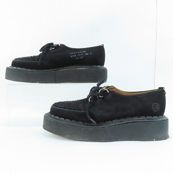 実際に弊社で買取させて頂いたGEORGE COX/ジョージコックス 厚底シューズ 15408VI 2103-201 /6の画像 3枚目
