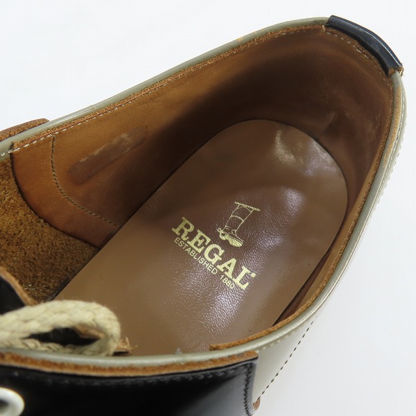 実際に弊社で買取させて頂いたREGAL/リーガル オックスフォード サドルシューズ 2051 28の画像 4枚目
