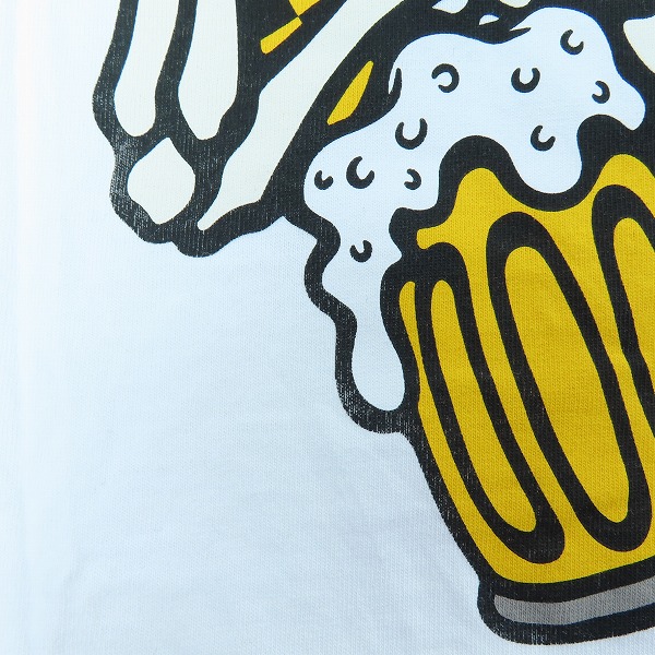 実際に弊社で買取させて頂いたVANS/バンズ OTW スカル半袖Tシャツ/XLの画像 6枚目