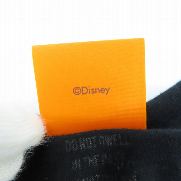 実際に弊社で買取させて頂いたRoen×Disney/ロエン×ディズニー ハロウィン限定 モノクロ ミッキーマウス 吸血鬼 半袖Tシャツ /48の画像 3枚目