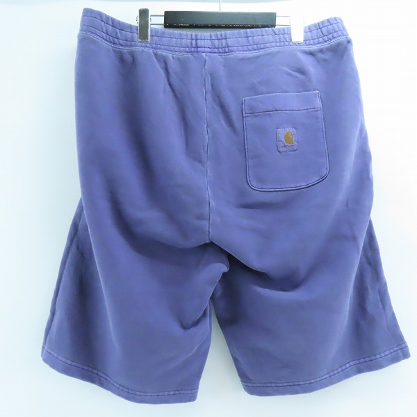 実際に弊社で買取させて頂いた Carhartt/カーハート スウェット ハーフパンツ パープル/XLの画像 1枚目