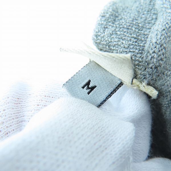 実際に弊社で買取させて頂いたMAISON KITSUNE/メゾンキツネ ロゴワッペン クルーネック ニット セーター/Mの画像 3枚目