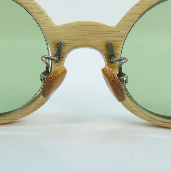 実際に弊社で買取させて頂いたJAPONISM/ジャポニズム BAMBOO/バンブー 眼鏡フレーム/アイウェア サングラス JB-21の画像 3枚目