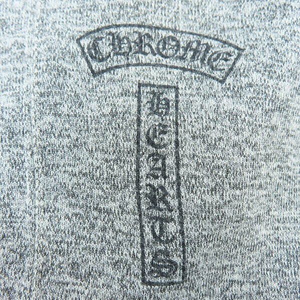 実際に弊社で買取させて頂いたCHROME HEARTS/クロムハーツ DARLIN ボロチップ ダガーZIPアップパーカー/Sの画像 5枚目