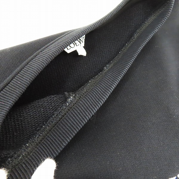 実際に弊社で買取させて頂いた【JPタグ】LOEWE/ロエベ ロゴ アナグラム 刺繍 スウェット トレーナー 1723938 Mの画像 7枚目