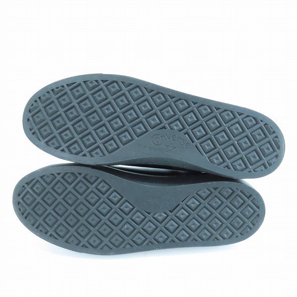 実際に弊社で買取させて頂いたCONVERSE/コンバース ALL STAR COUPE LEATHER OX オールスター クップ レザー ブラック 31301811/27.5の画像 2枚目