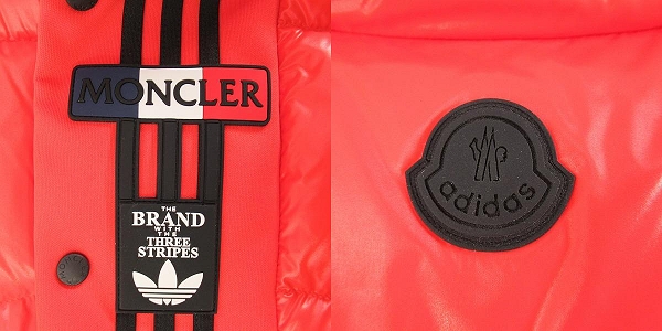 実際に弊社で買取させて頂いた【JPタグ】MONCLERx adidas ORIGINALS /モンクレール×アディダス ダウンベスト I209S1A00011 M2267/2の画像 7枚目