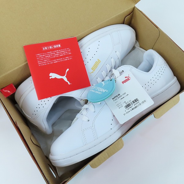実際に弊社で買取させて頂いた(2)【未使用】PUMA/プーマ Smash Perf/スマッシュパーフ  スニーカー /シューズ 363722-05/26.5の画像 7枚目