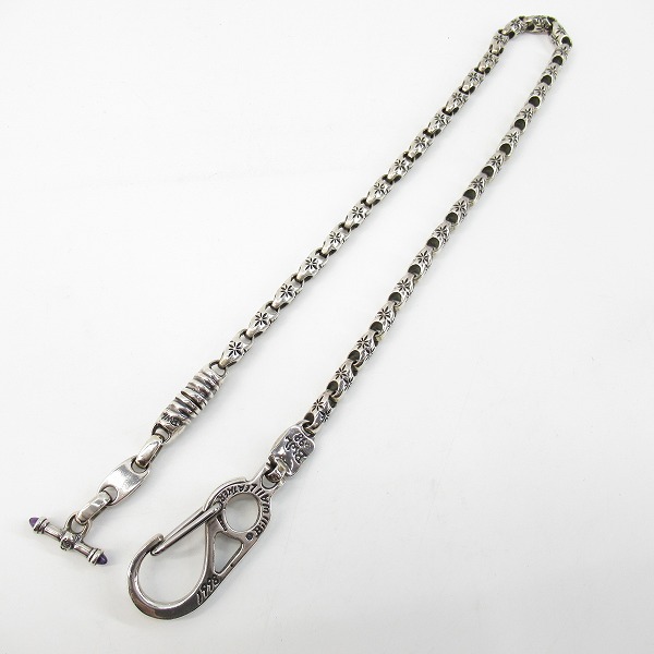 実際に弊社で買取させて頂いた【ギャラ付き】Bill Wall Leather/BWL/ビルウォールレザー ミッドスター ウォレットチェーンの画像 8枚目