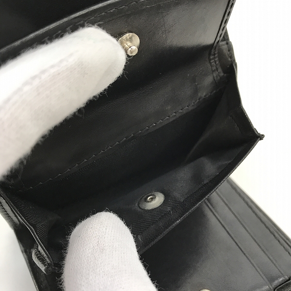 実際に弊社で買取させて頂いたHYSTERIC GLAMOUR/ヒステリックグラマー ロゴスタッズ ミニウォレット/財布の画像 5枚目