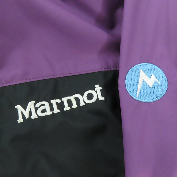 実際に弊社で買取させて頂いたMarmot×atmos/マーモット×アトモス 配色切替ジップアップパーカー/ジャケット/XLの画像 5枚目