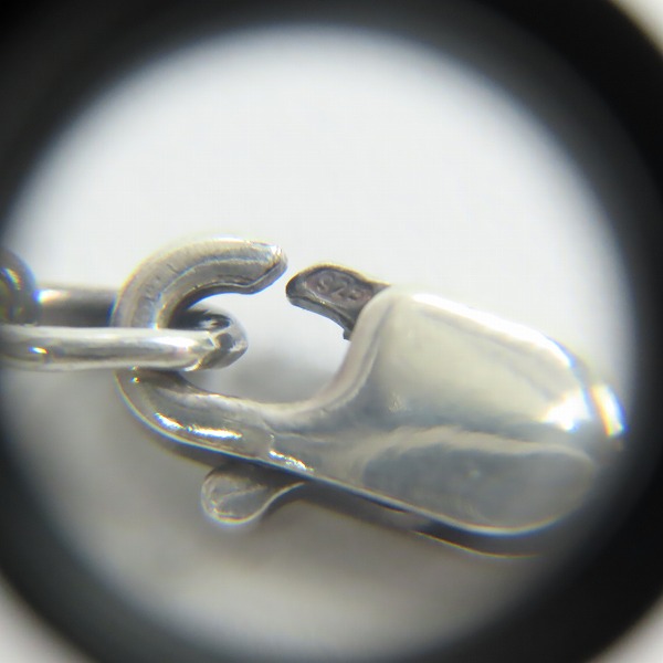 実際に弊社で買取させて頂いたCHROME HEARTS/クロムハーツ ロールチェーン/ネックチェーン ネックレス 16inchの画像 7枚目