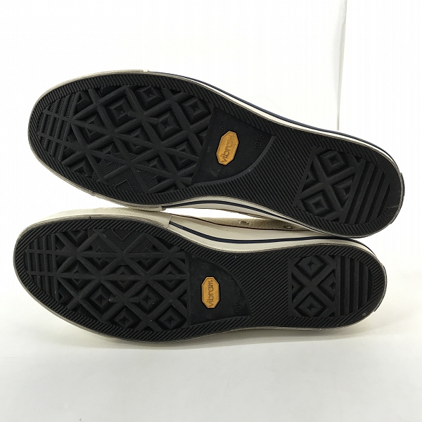 実際に弊社で買取させて頂いたCONVERSE/コンバース ADDICT/アディクト CHUCK TAYLOR LEATHER OX/チャックテイラー レザー スニーカー 1CL880/29の画像 2枚目