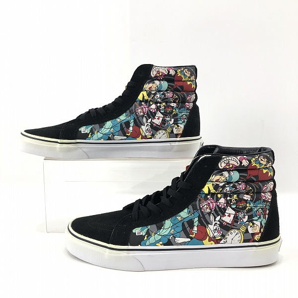 実際に弊社で買取させて頂いたVANS/バンス Disney x Sk8-Hi スケートハイ VN0003CAHSA/27.5の画像 3枚目