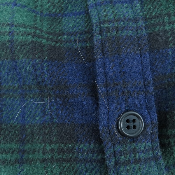 実際に弊社で買取させて頂いたDESCENDANT/ディセンダント タータンチェック シャツジャケット/3の画像 5枚目