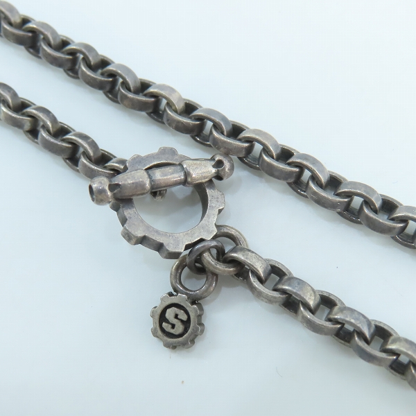 実際に弊社で買取させて頂いたSTARLINGEAR/スターリンギア スモールプレーンリンクチェーンネックレス
