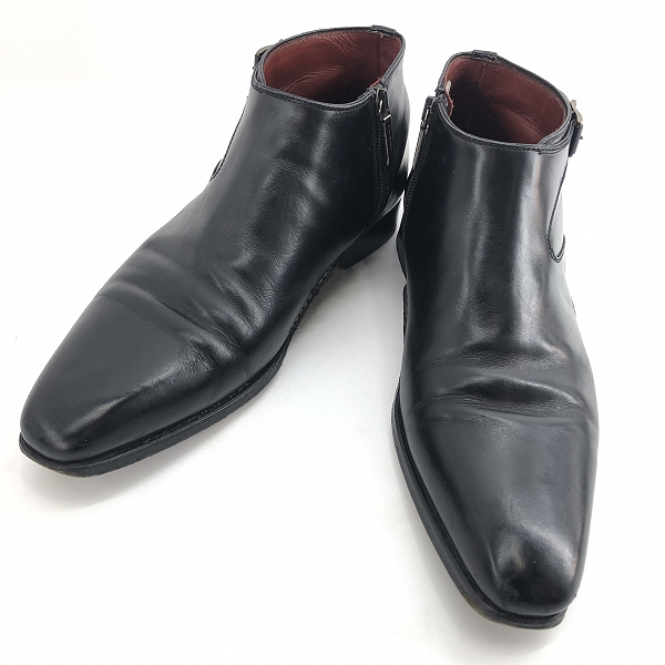 実際に弊社で買取させて頂いたMAGNANNI/マグナーニ クインクラシコ別注 オパンケ製法 サイドジップ レザー シューズ 16655/40の画像 0枚目