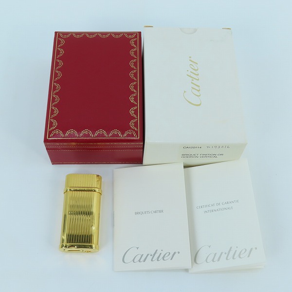 実際に弊社で買取させて頂いたCartier/カルティエ ゴドロン ライター CA120114 の画像 8枚目