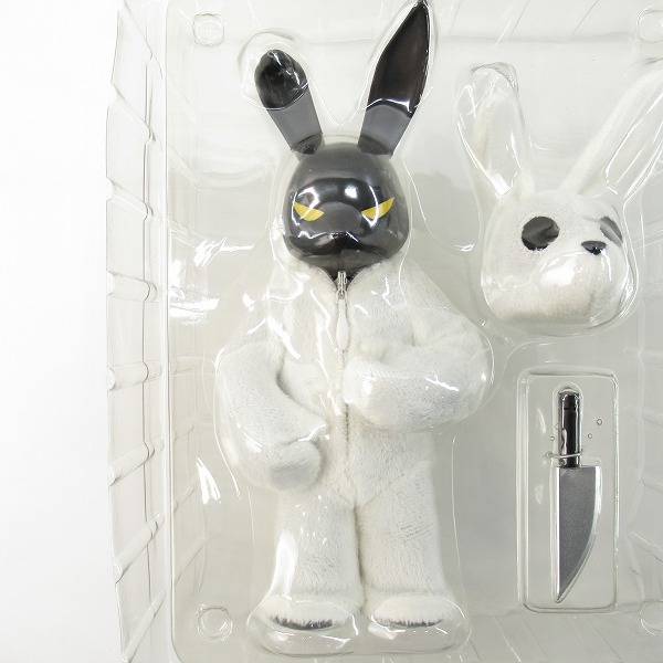 実際に弊社で買取させて頂いた【未開封】Munky King Luke Chueh/ルーク・チュエ  Black in White フィギュアの画像 3枚目