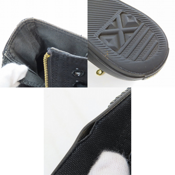 実際に弊社で買取させて頂いたCONVERSE/コンバース ALL STAR GOLDZIP HI/ハイカットスニーカー 1SC631/26の画像 6枚目