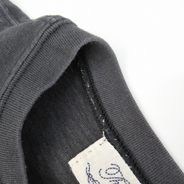 実際に弊社で買取させて頂いたREMI RELIEF×BRIEFING/レミレリーフ×ブリーフィング ドローコード ビッグシルエット ポケットTシャツ M の画像 8枚目