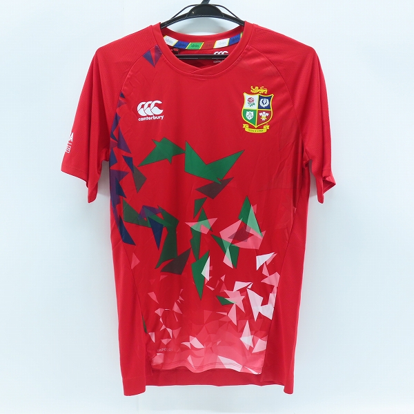 実際に弊社で買取させて頂いた(2)【未使用】CANTERBURY/カンタベリー ブリティッシュ＆アイリッシュ ライオンズ ラグビー Tシャツ QA004733/S