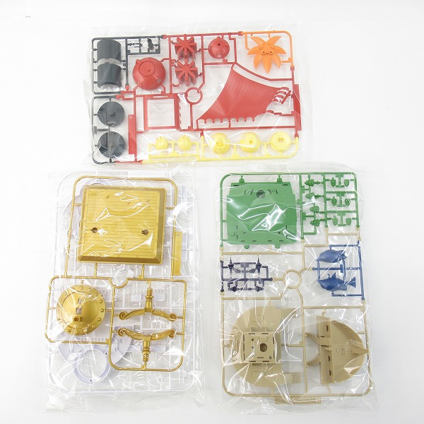 実際に弊社で買取させて頂いた【未組立】BANDAI/バンダイ ONE PIECE/ワンピース サウザンド・サニー号 プラモデルの画像 2枚目