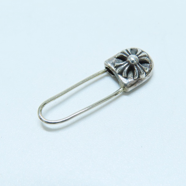 実際に弊社で買取させて頂いたCHROME HEARTS/クロムハーツ SAFETY PIN EARRING CH plus/セーフティー ピン ピアス 左耳用