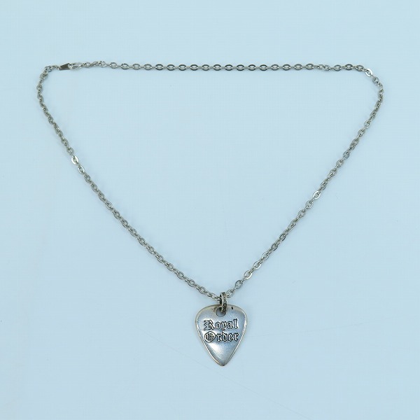 実際に弊社で買取させて頂いたROYAL ORDER/ロイヤルオーダー ギターピック クラウン ネックレスの画像 9枚目