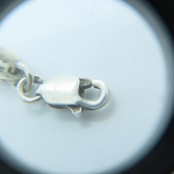 実際に弊社で買取させて頂いたCHROME HEARTS/クロムハーツ ロールチェーン/ネックチェーン ネックレス/18inchの画像 4枚目