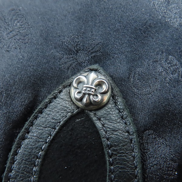 実際に弊社で買取させて頂いたCHROME HEARTS/クロムハーツ BSフレア モノグラム ネクタイの画像 7枚目