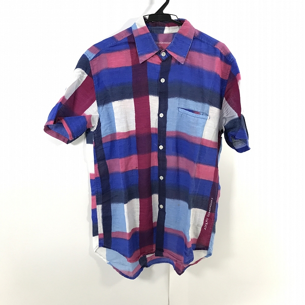 実際に弊社で買取させて頂いたADOLFO DOMINGUEZ/アドルフォドミンゲス 総柄半袖シャツ 2.5