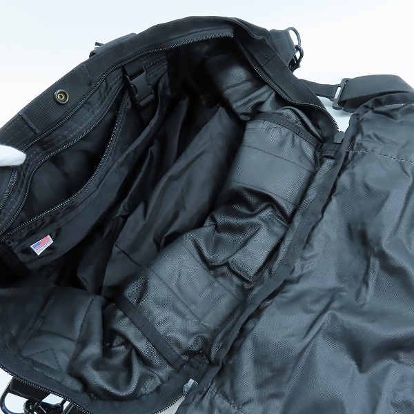 実際に弊社で買取させて頂いたBRIEFING/ブリーフィング USA製 EASY WIRE/イージーワイヤー 2WAYダッフルバッグの画像 4枚目