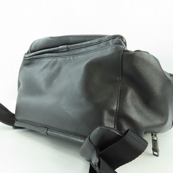 実際に弊社で買取させて頂いたTUMI/トゥミ ALPHA 3/アルファ3 ブリーフ パック/リュック レザー ブラック 117343-1041/9603580DL3の画像 2枚目